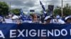 Des milliers de manifestants contre le président Ortega au NIcaragua