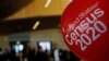 Balloons decorate an event for community activists and local government leaders to mark the one-year-out launch of the 2020 Census efforts in Boston, Massachusetts, April 1, 2019. 