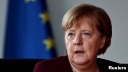 Chansela wa Ujerumani anayemaliza muda wake Angela Merkel