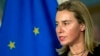 Могерини: на саммите ЕС санкции против России обсуждаться не будут