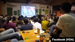 Event held by Ayo Vote! brought young Indonesians together to watch the presidential debates