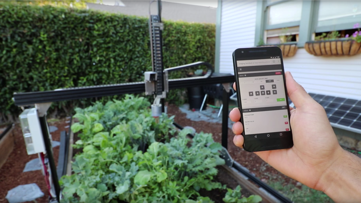 For People Too Busy To Garden Farmbot Can Help