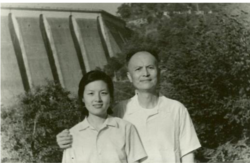 李锐和女儿李南央摄于1978年