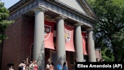 Kampus universitas Harvard di Cambridge, Massachusetts, salah satu dari 8 universitas 'Ivy League' di Amerika (foto: ilustrasi).