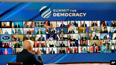 Biden centra su clausura de la Cumbre para la Democracia en los derechos humanos