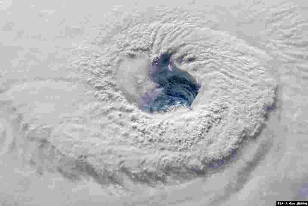 A high-definition video camera outside the space station captured stark and sobering views of Hurricane Florence, a Category 4 storm. &quot;Ever stared down the gaping eye of a category 4 hurricane? It&#39;s chilling, even from space,&quot; says European Space Agency astronaut Alexander Gerst (@Astro_Alex), who is currently living and working aboard the International Space Station as a member of the Expedition 56 crew.