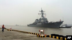 美国海军“斯特西姆”号驱逐舰（资料照）