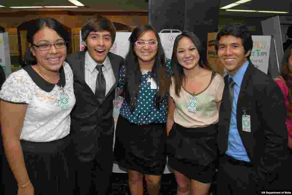 The U.S. Department of State's Youth in Action participants on exchange in the U.S.