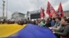 Ukraine's Parliament Backs Language Bill Amid Protests