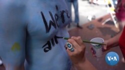 Protest Body Art Gains Popularity in NYC 