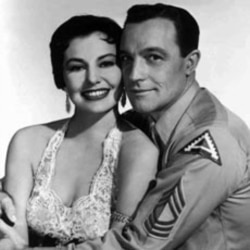 Cyd Charisse and Gene Kelly combined their singing and dancing talents in the movie "It's Always Fair Weather"