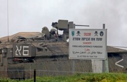 Pasukan Israel dalam latihan militer di Dataran Tinggi Golan yang dikuasai Israel, 13 Januari 2021.