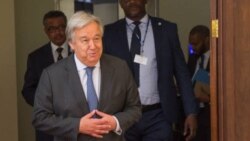 Cloture de la visite officielle d'Antonio Guterres