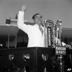 Fulgencio Batista, the former leader of Cuba who was ousted by Fidel Castro in 1959.
