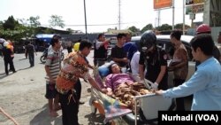 Suasana di Lombok pasca gempa (Foto Courtesy : VOA/Nurhadi Sucahyo)