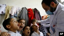 Mideast Lebanon Syria Refugees Vaccination