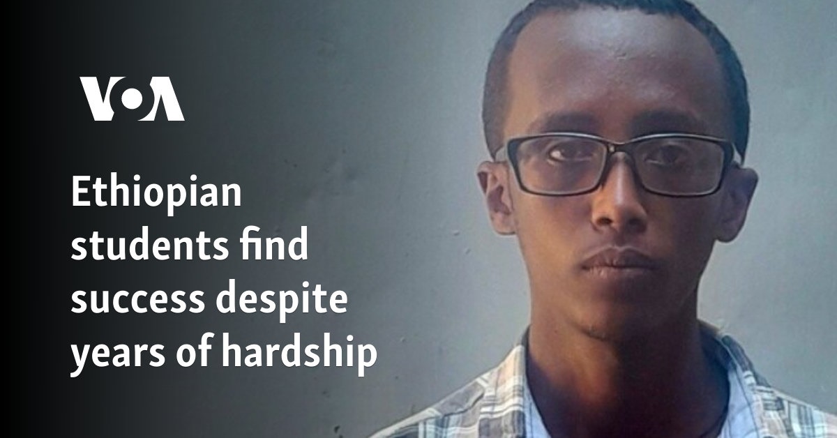 Ethiopian students find success despite years of hardship