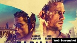 Los actores Charlie Hunnam y Rami Malek protagonizan una nueva versión de "Papillon" en el cine. La película anterior data de 1973, con Steve McQueen y Dustin Hoffman.