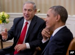 Barak Obama və Benyamin Netanyahu