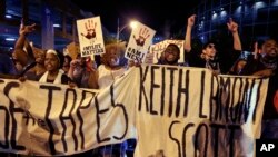 La muerte de Keith Lamont Scott en Charlotte, Carolina del Norte desató varios días de protestas en septiembre.