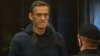 Nhà lãnh đạo đối lập Nga Alexei Navalny tại tòa ở Moscow hôm 2/2/2021.