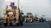 Konvoj američkih vojnih vozila tokom današnjeg povlačenja iz Sirije (Foto: Reuters/Azad Lashkari)