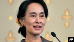 缅甸反对派领导人昂山素季12月1日在墨尔本