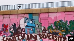 Unity in Diversity mural in Dakar, Senegal