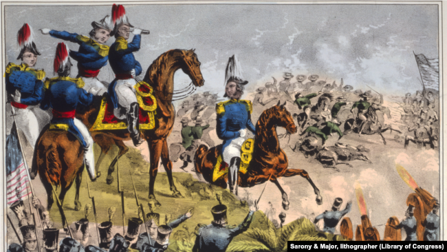 Zachary Taylor at the Battle of Buena Vista