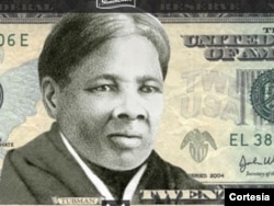 harriet tubman on $20 dollars bills