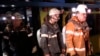 Воркута - рятувальники виходять із шахти, на якій сталася аварія 