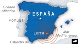 Earthquake in Murcia, Spain. May 11, 2011