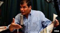 La SIP dice que en Ecuador el presidente Rafael Correa insiste en que la prensa debe ser administrada por el Estado.