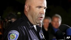 Le chef de la police de San Bernardino, Jarrod Burguan.