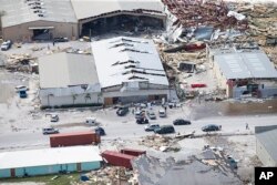 Destrucción dejada por el huracán Dorian en Marsh Harbour, isla Gran Ábaco, Bahamas. 4 de septiembre de 2019. AP.T