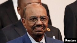 FILE - Sudan's President Omar al-Bashir is seen ahead of the African Union summit in Johannesburg, South Africa, June 14, 2015. 