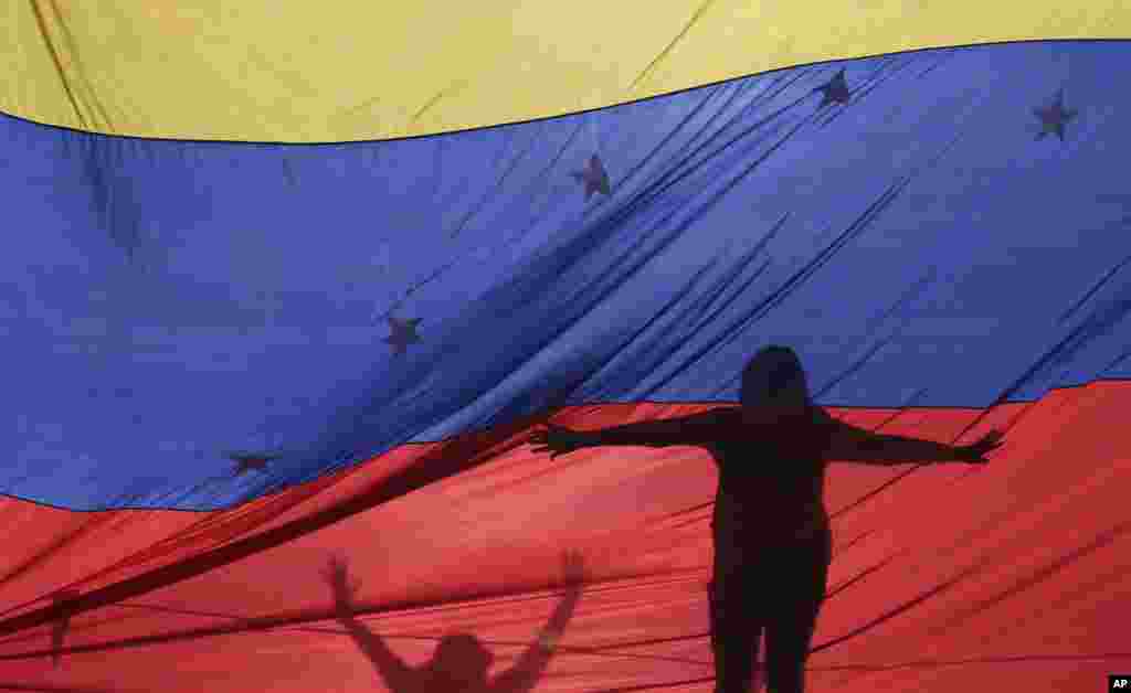 تظاهرات ضددولتی در ونزوئلا
