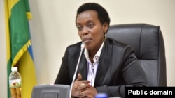 La ministre rwandaise de la santé Diane Gashumba