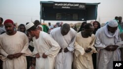 Des musulmans au Soudan