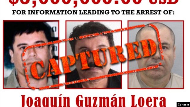 Joaquín "El Chapo" Guzmán fue recapturado en el municipio de Los Mochis, en Sinaloa, México. [Foto: DEA]