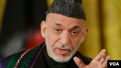 Tổng Thống Afghanistan Hamid Karzai.