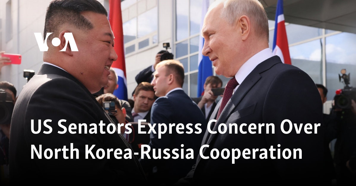 US Senators Express Concern Over North Korea-Russia Cooperation