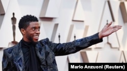 L'acteur Chadwick Boseman arrive à la 91e cérémonie des Oscars à Hollywood, Los Angeles, Californie, États-Unis, le 24 février 2019. REUTERS/Mario Anzuoni