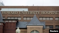 L'hôpital de l'université Howard, où le malade souffrant, craint-on, du virus à Ebola, a été hospitalisé (Reuters)
