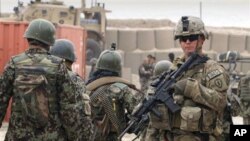 美軍加緊巡邏阿富汗。