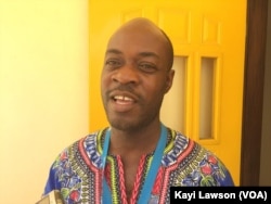 Atsou Eklou, à Lomé, au Togo, le 18 mars 2018. (VOA/Kayi Lawson)