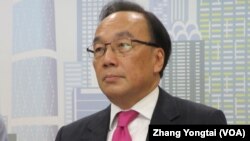 资料照：在2023年5月27日宣布解散的香港公民党主席梁家杰