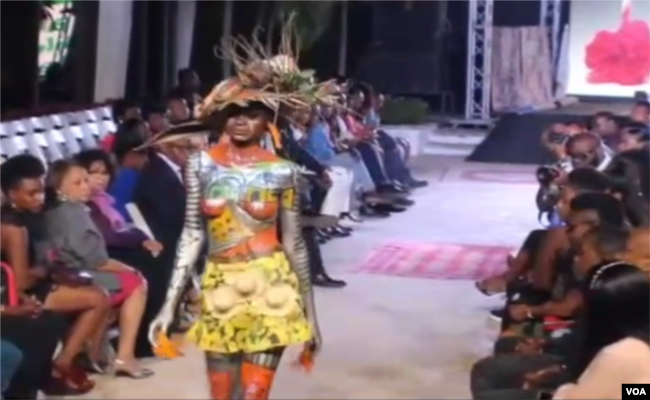 This year, Haiti Fashion Week focused on Innovation and haute couture. (Photo: Matiado Vilme for VOA)
