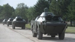Oklopna vozila BRDM-2MS, koje je Rusija donirala Srbiji zajedo sa tenkovima Tenkovi T-72MS u vrednosti od 75 miliona evra, predstavljeni su javnosti u kasarni Vojske Srbije u Nišu, 23. maja 2021.