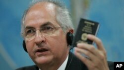 Antonio Ledezma, alcalde de Caracas, dice estar dispuesto al diálogo, pero con condiciones. 